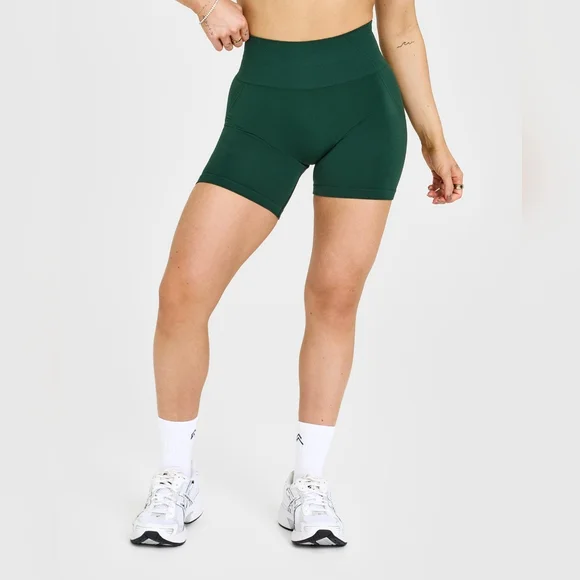 Oner Active Effortless Seamless Shorts In Racing Green M - Picture 2 of 15